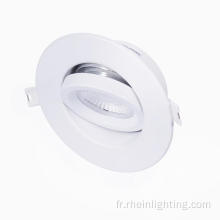 Downlight encastré à cardan ultra mince 3000K/4000K/5000K